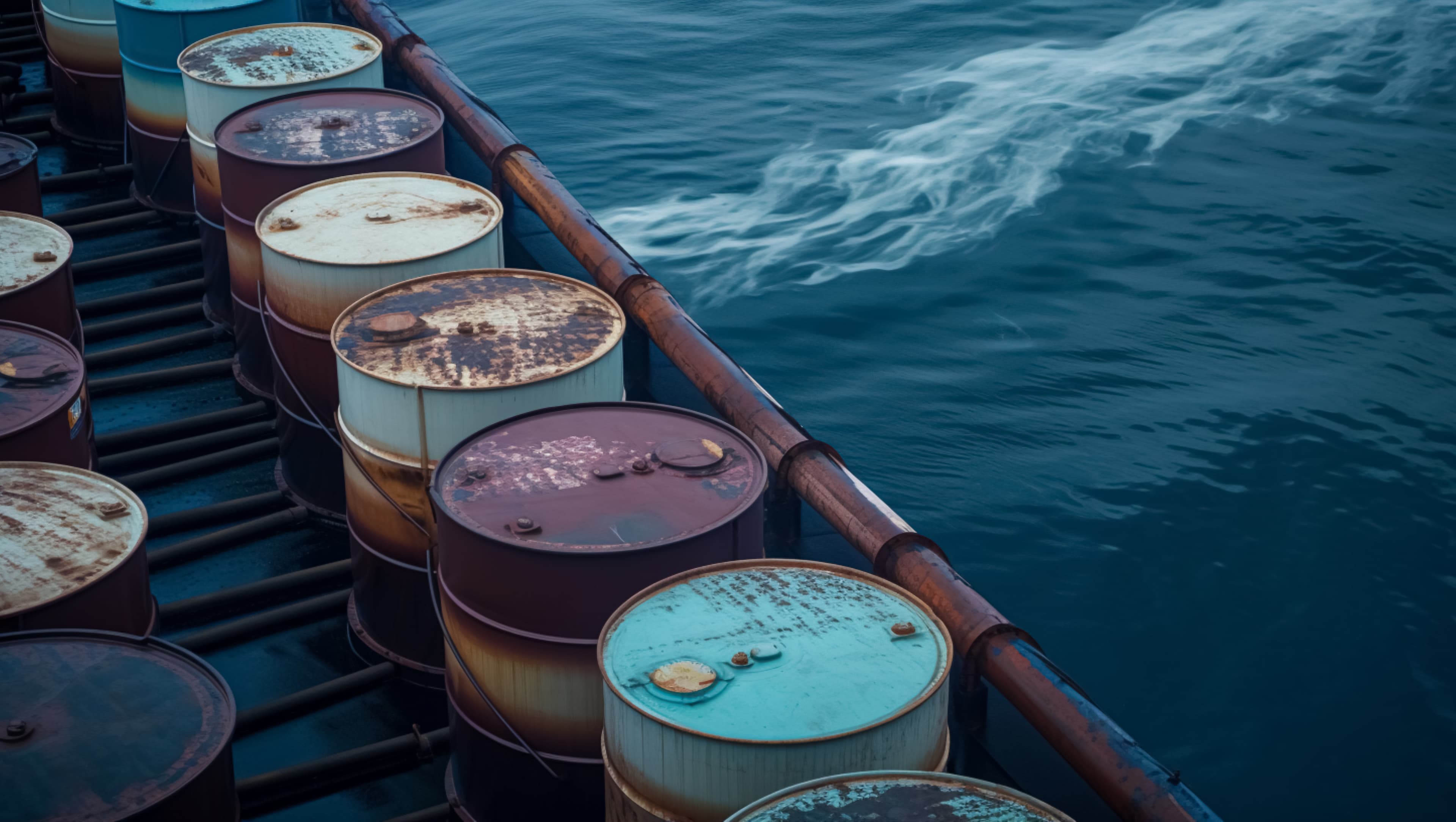 Oil barrels and storage containers